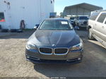 2016 Bmw 535i Gray vin: WBA5B1C56GG132854