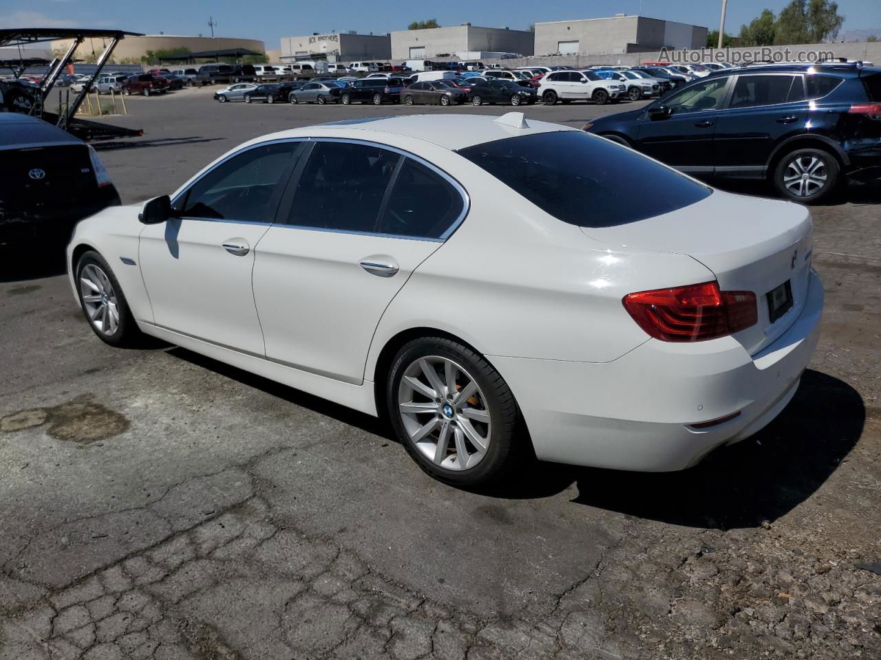 2014 Bmw 535 I Белый vin: WBA5B1C57ED479060