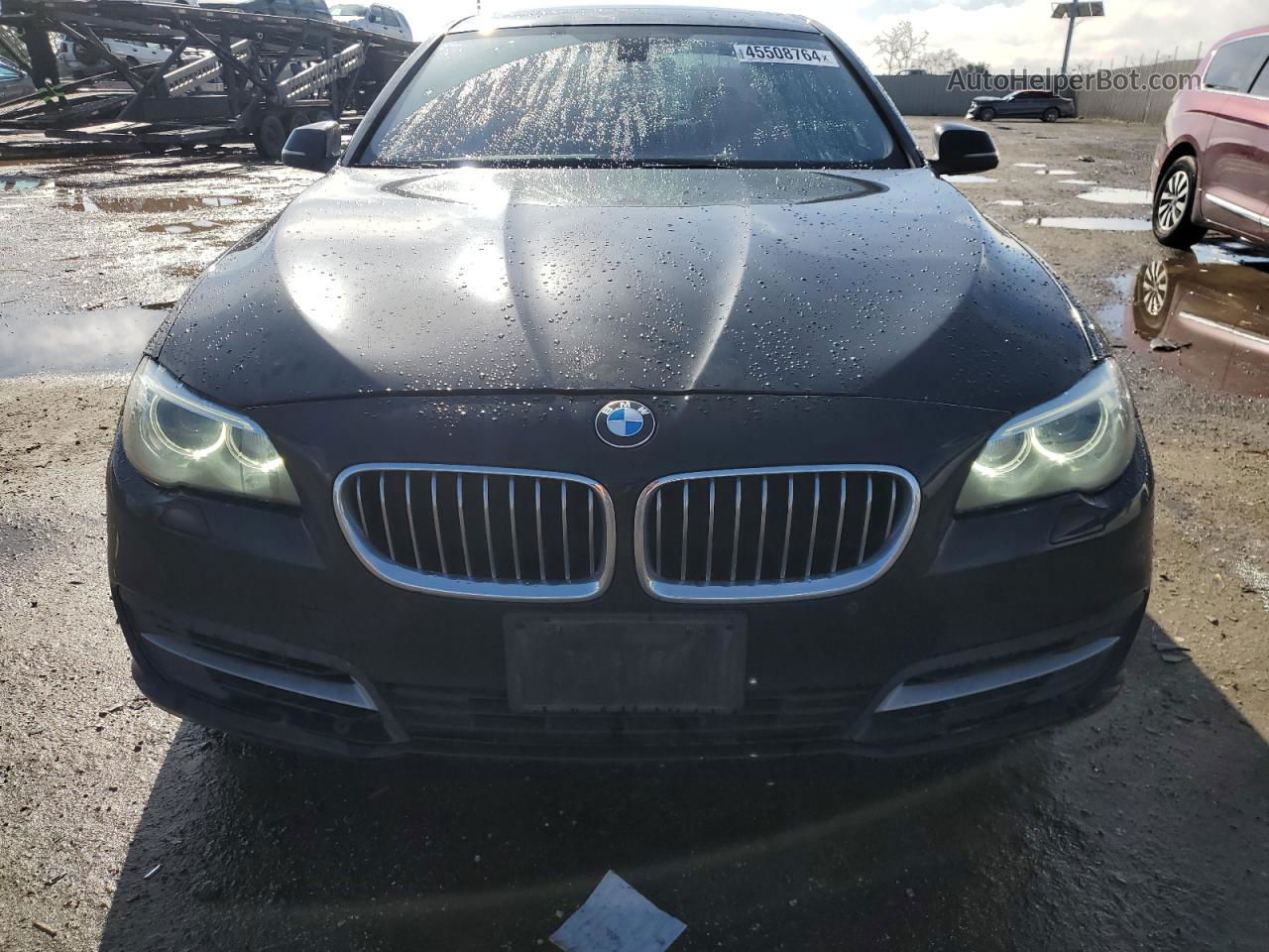 2014 Bmw 535 I Черный vin: WBA5B1C57ED484422