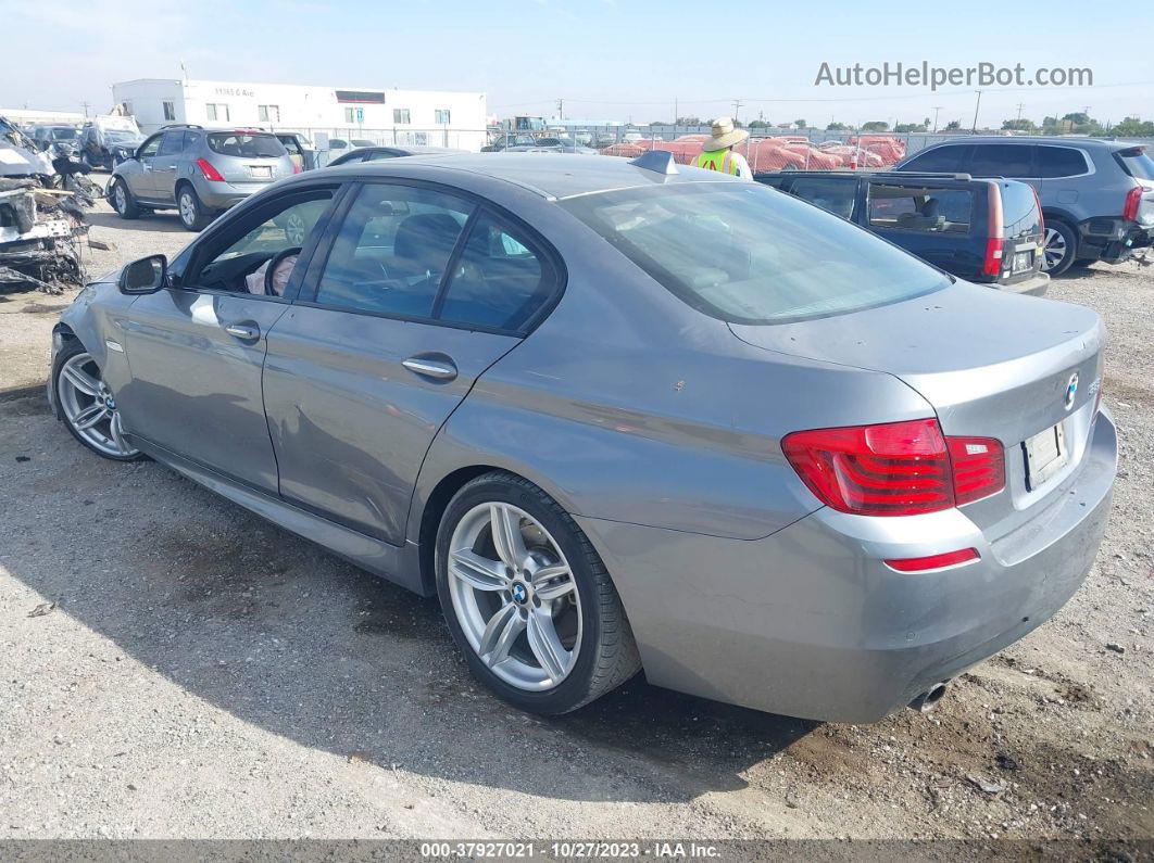 2014 Bmw 535i Gray vin: WBA5B1C58ED917326