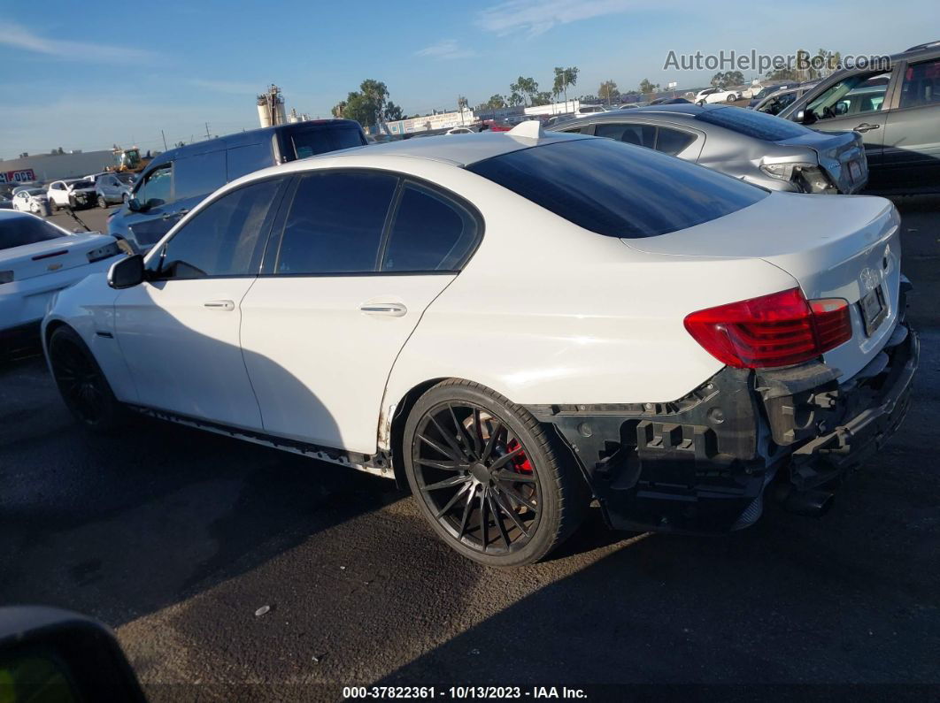 2016 Bmw 5 Series 535i White vin: WBA5B1C58GG133603