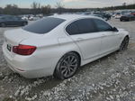 2016 Bmw 535 I White vin: WBA5B1C58GG553734