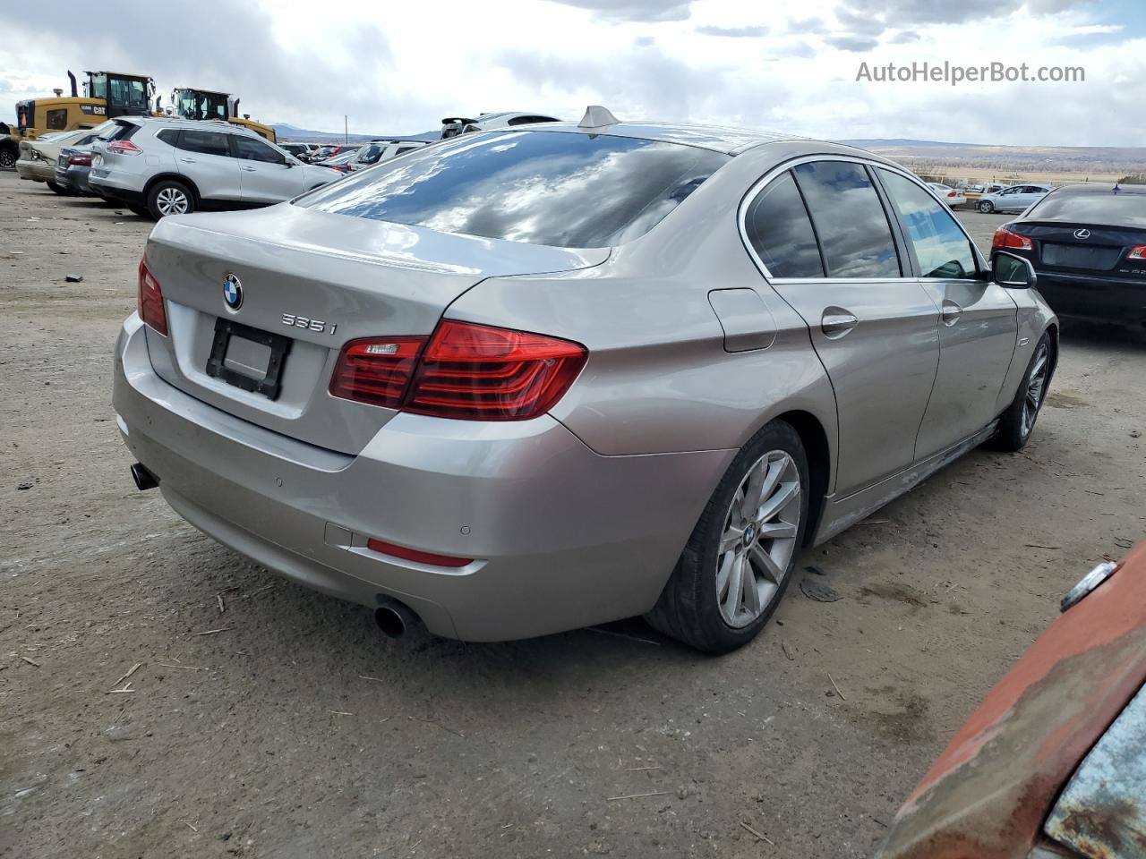 2014 Bmw 535 I Tan vin: WBA5B1C59ED481280