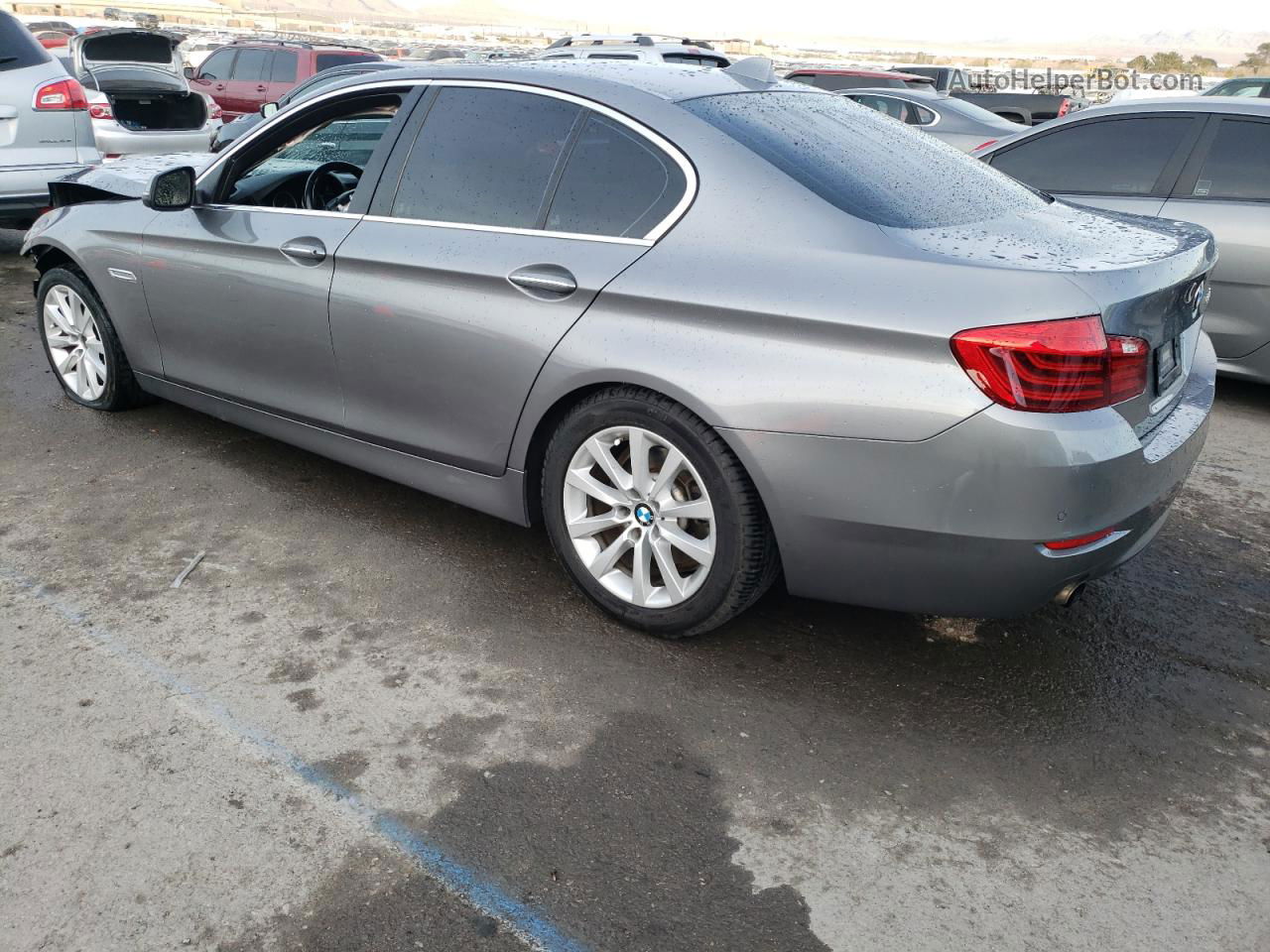 2016 Bmw 535 I Gray vin: WBA5B1C59GG134405