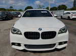 2014 Bmw 535 I White vin: WBA5B1C5XED482809