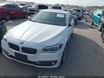 2014 Bmw 535i White vin: WBA5B1C5XEDZ36881