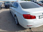 2014 Bmw 535i White vin: WBA5B1C5XEDZ36881