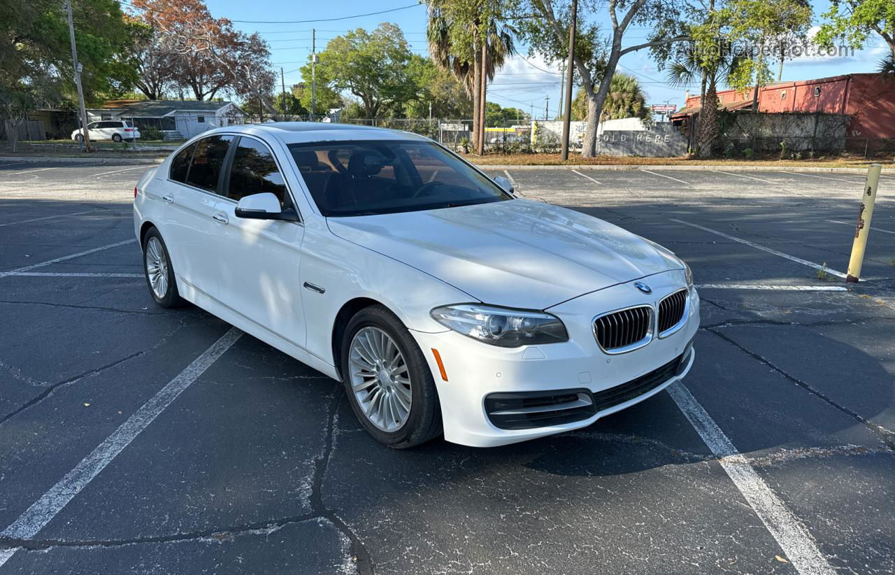 2014 Bmw 535 Xi White vin: WBA5B3C50ED532550