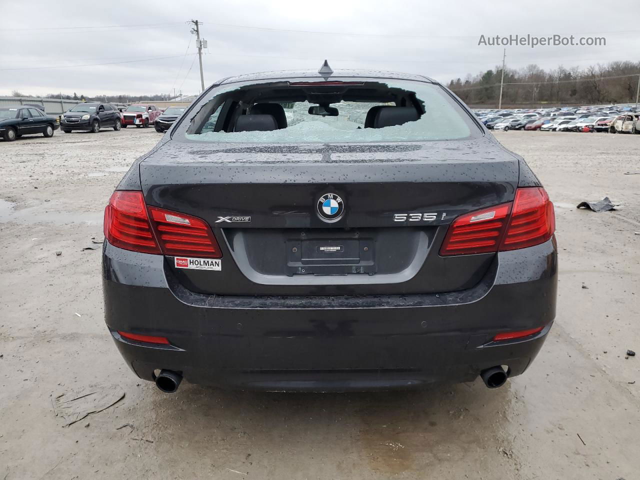 2014 Bmw 535 Xi Black vin: WBA5B3C50ED538025