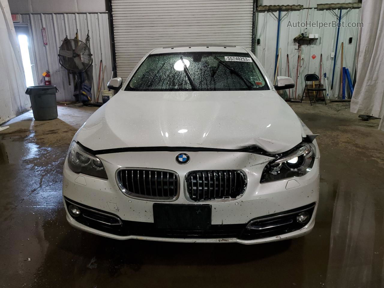 2016 Bmw 535 Xi Белый vin: WBA5B3C50GG258316