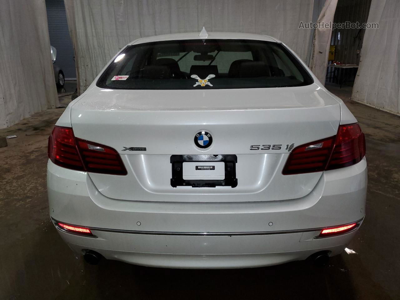 2016 Bmw 535 Xi White vin: WBA5B3C50GG258316