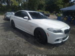 2014 Bmw 5 Series 535i Xdrive White vin: WBA5B3C51ED537031