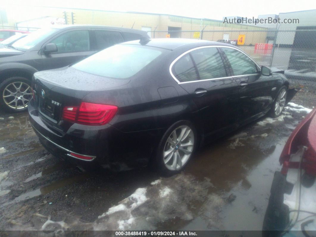 2016 Bmw 535i Xdrive Черный vin: WBA5B3C51GG257174