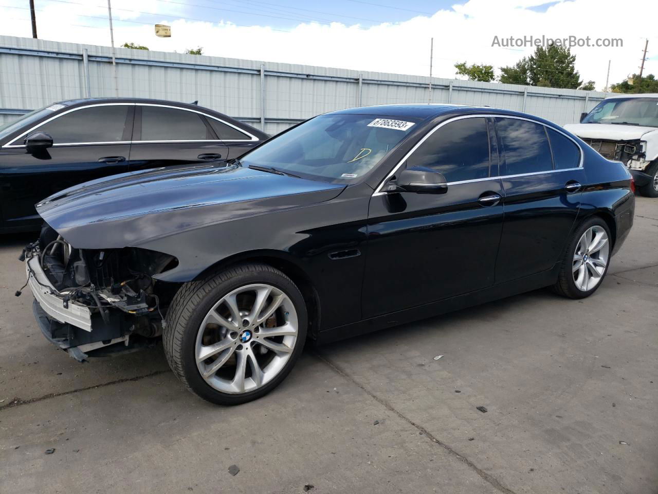 2016 Bmw 535 Xi Black vin: WBA5B3C51GG258714