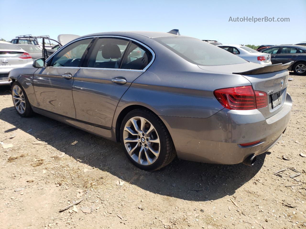 2016 Bmw 535 Xi Gray vin: WBA5B3C52GD549188