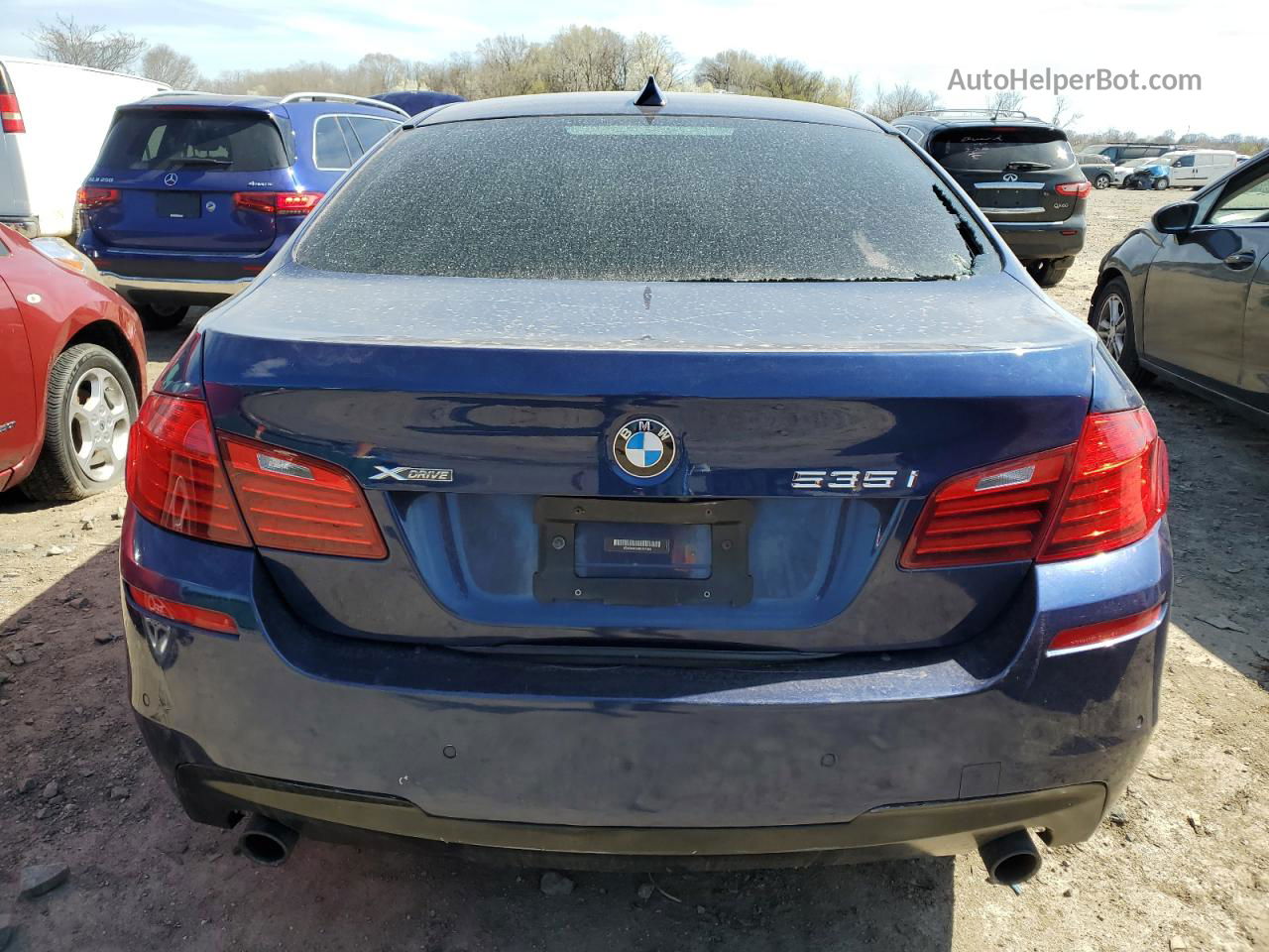 2016 Bmw 535 Xi Blue vin: WBA5B3C52GG257409