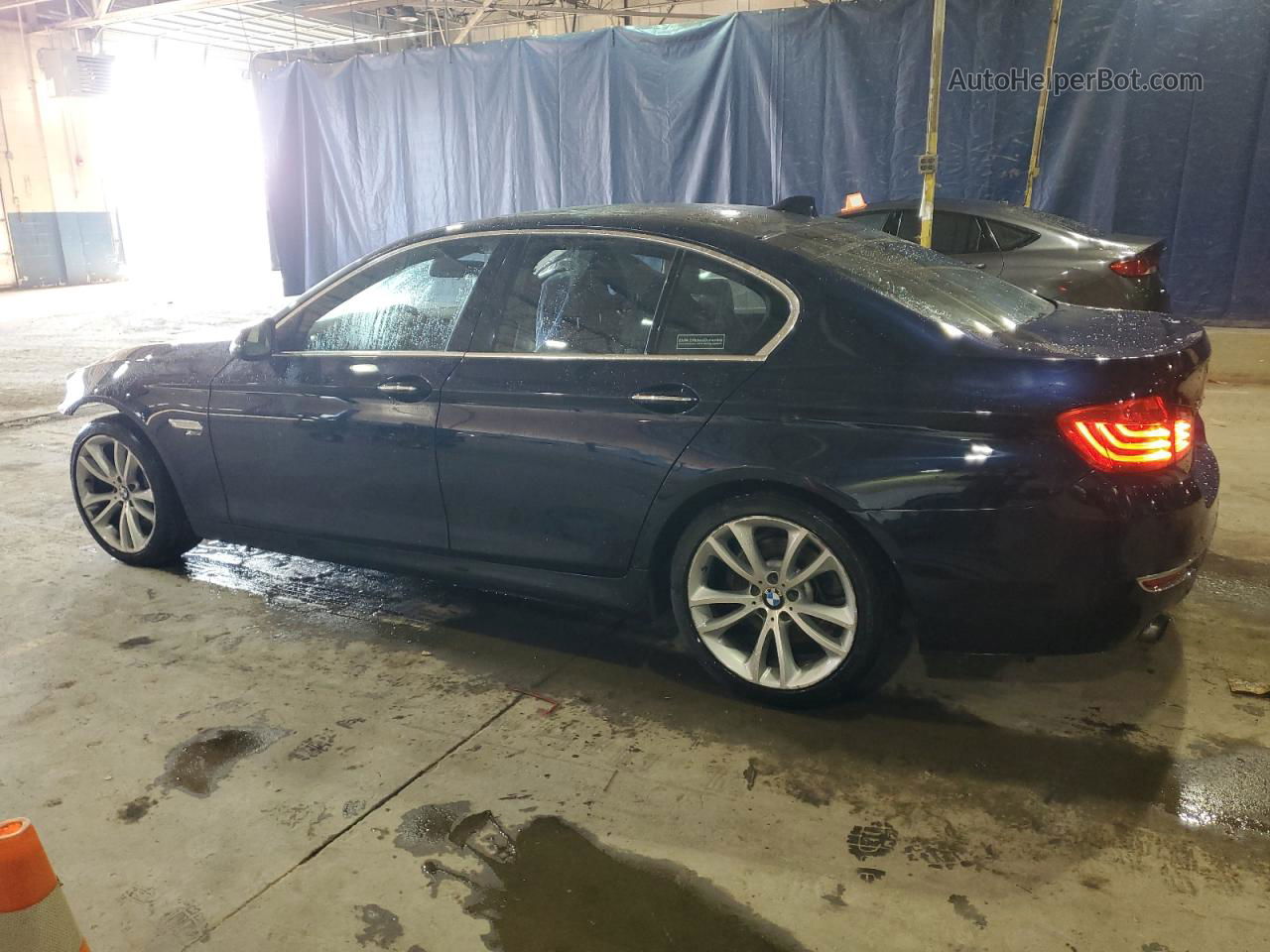 2014 Bmw 535 Xi Blue vin: WBA5B3C53ED530565