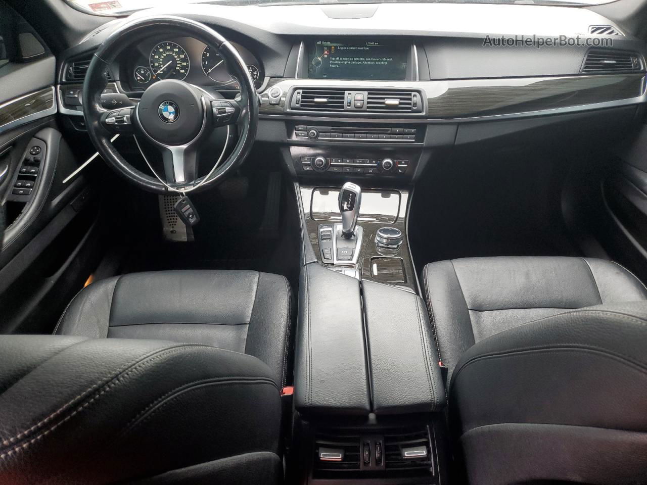 2014 Bmw 535 Xi Черный vin: WBA5B3C53ED537046