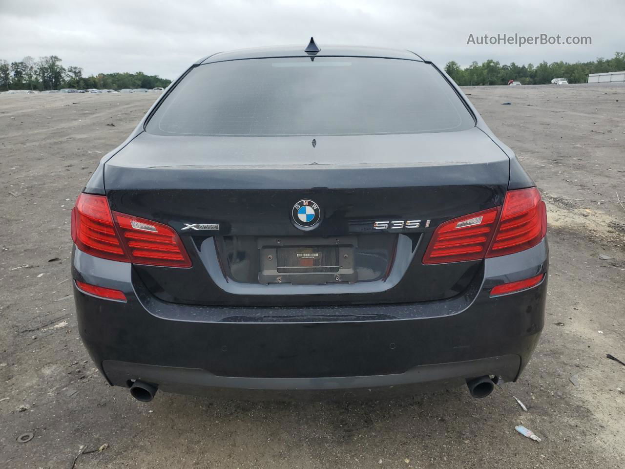 2014 Bmw 535 Xi Black vin: WBA5B3C53ED537046