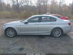 2014 Bmw 535i Xdrive Silver vin: WBA5B3C54ED292371