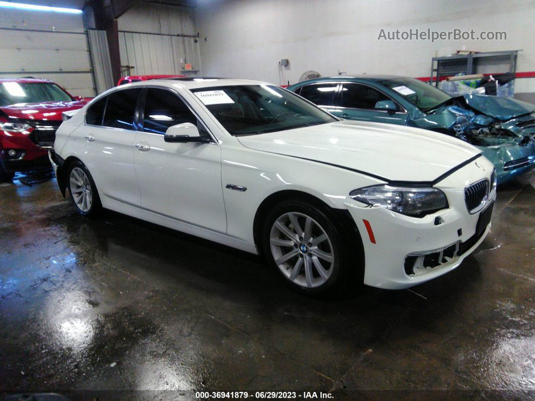 2014 Bmw 5 Series 535i Xdrive Белый vin: WBA5B3C54ED533331