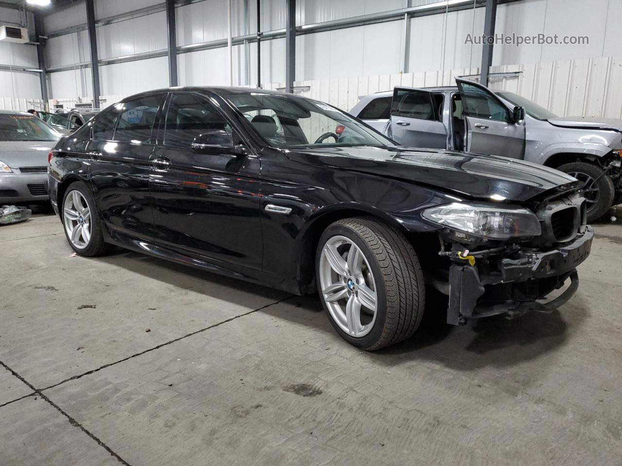 2016 Bmw 535 Xi Черный vin: WBA5B3C55GG255735