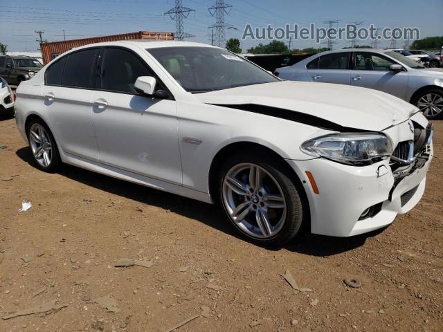 2014 Bmw 535 Xi White vin: WBA5B3C56ED292467