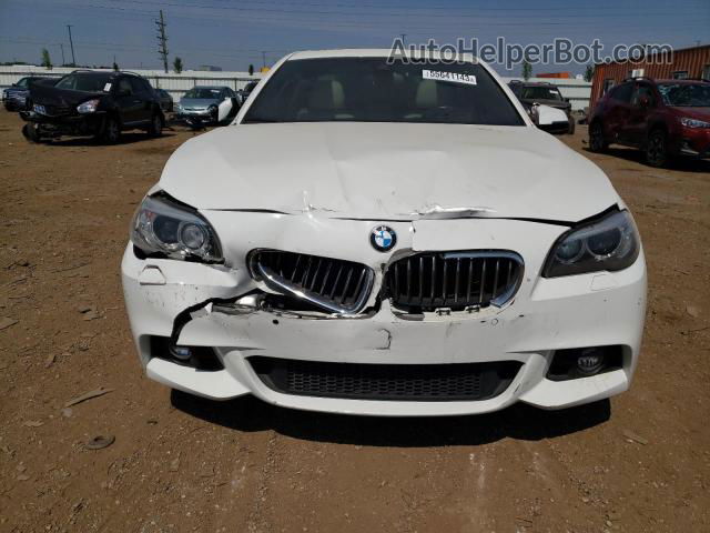 2014 Bmw 535 Xi White vin: WBA5B3C56ED292467