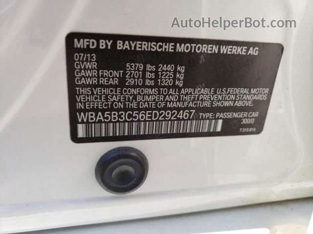 2014 Bmw 535 Xi White vin: WBA5B3C56ED292467