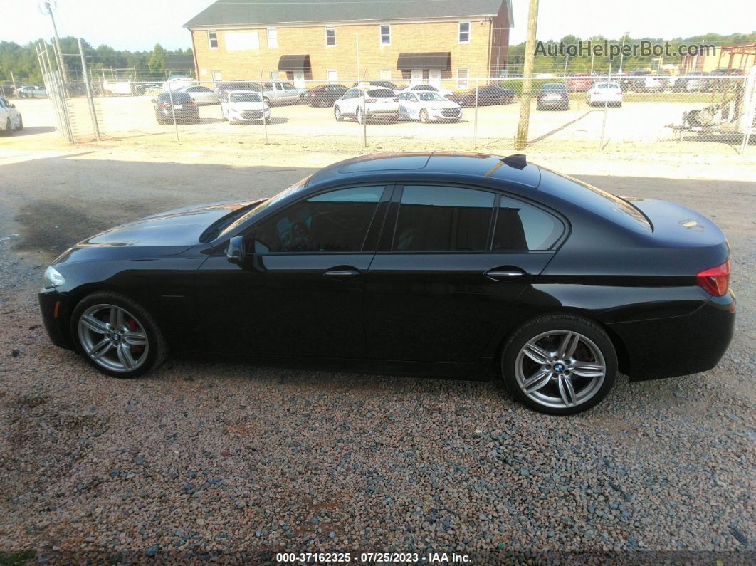 2014 Bmw 5 Series 535i Xdrive Black vin: WBA5B3C57ED533226