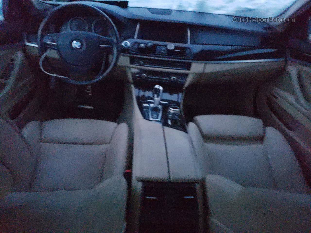 2014 Bmw 535 Xi Синий vin: WBA5B3C58ED531761