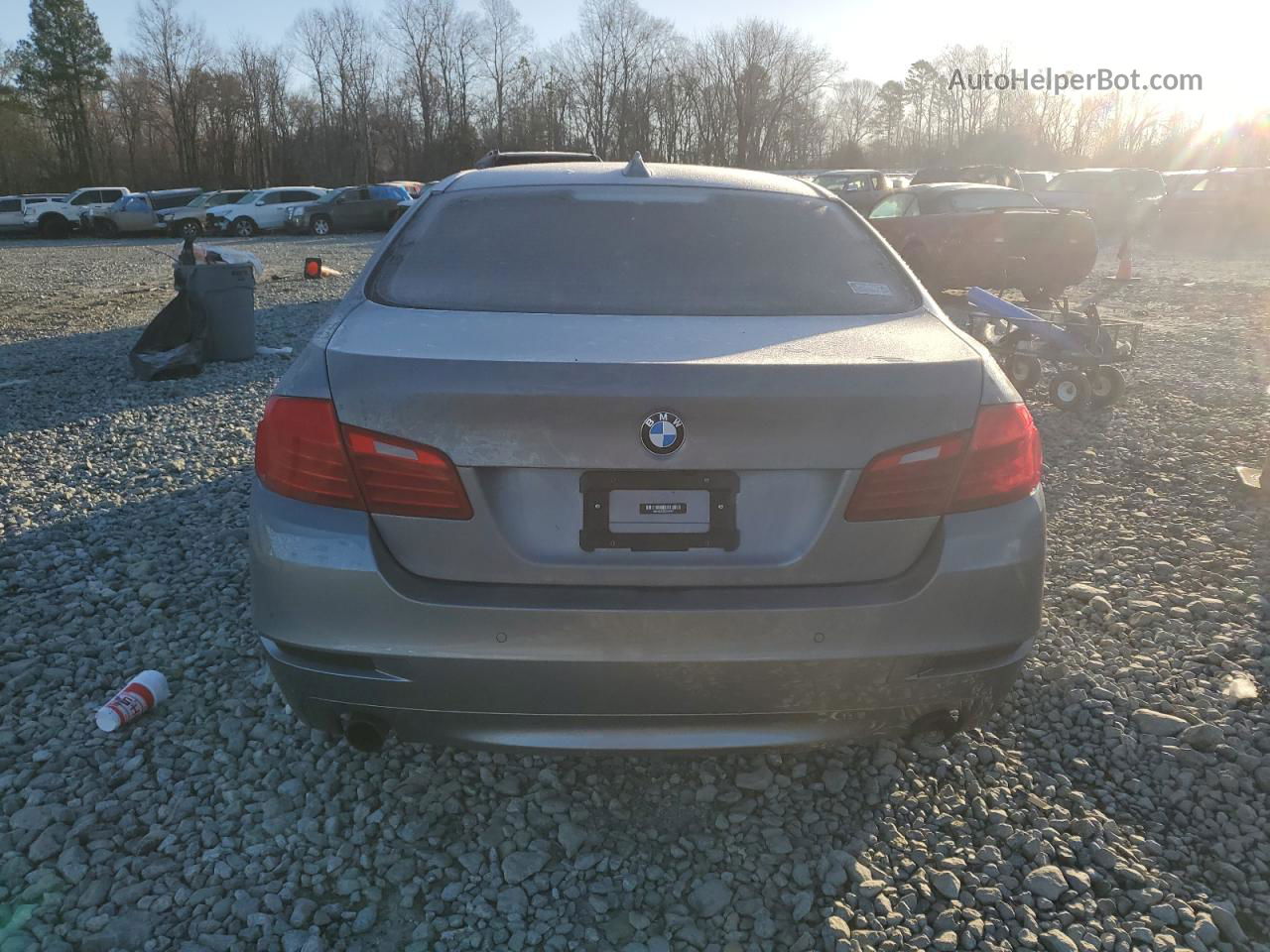 2014 Bmw 535 Xi Gray vin: WBA5B3C58ED538127