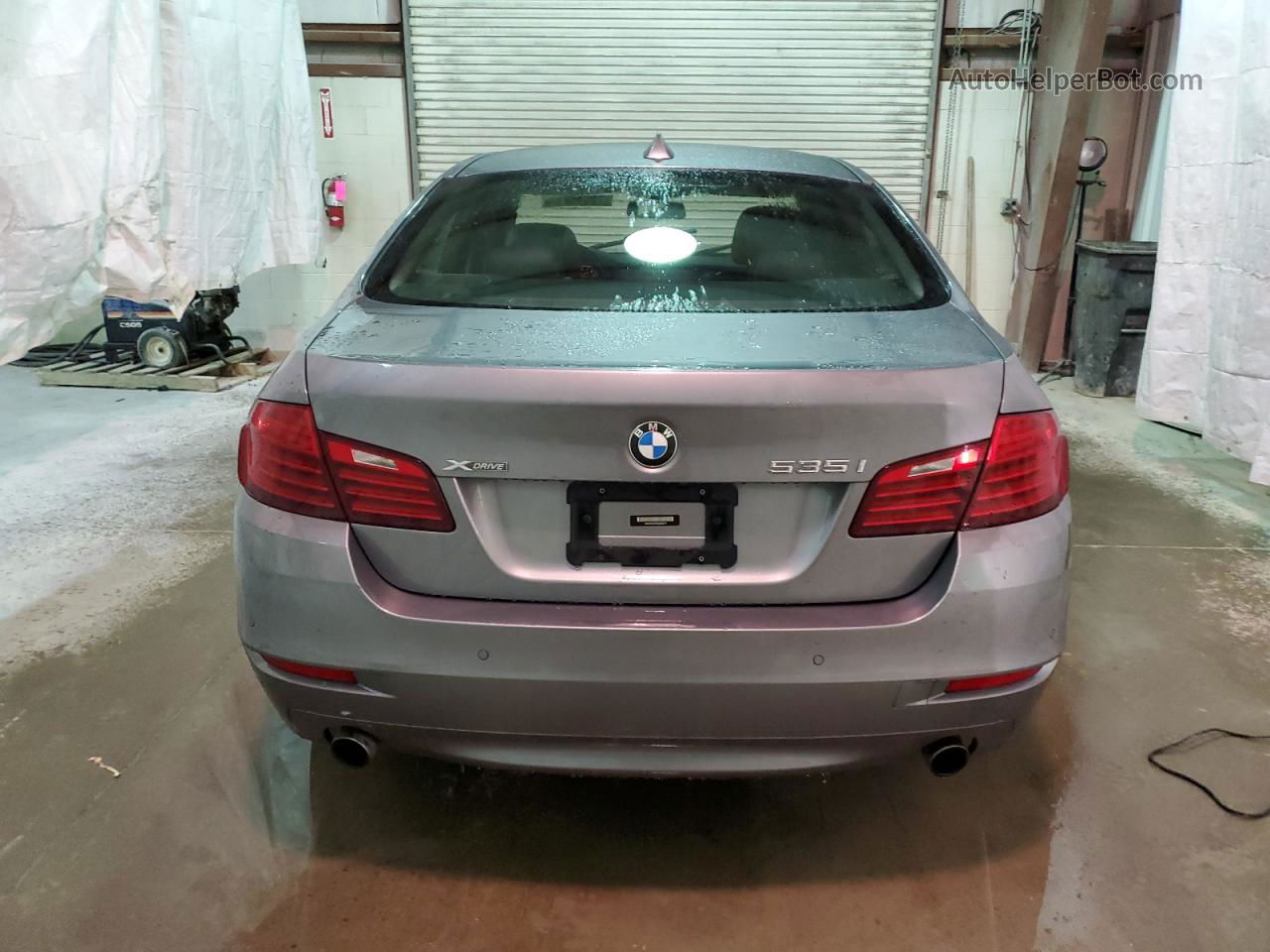 2016 Bmw 535 Xi Gray vin: WBA5B3C58GG259214