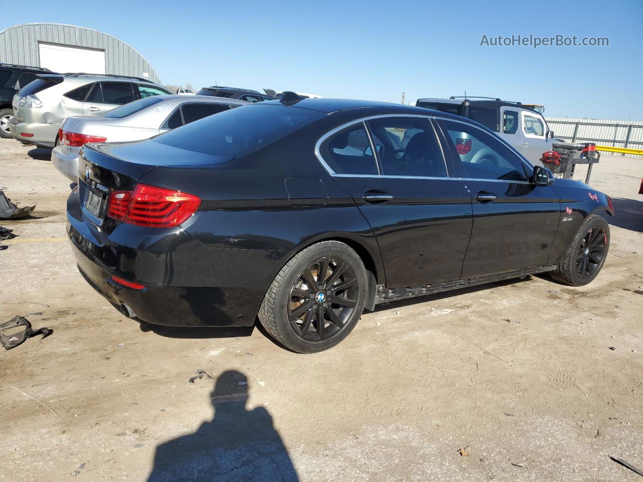 2014 Bmw 535 Xi Black vin: WBA5B3C59ED539156