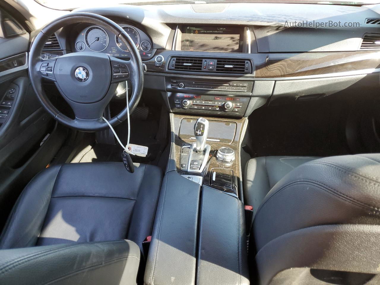 2014 Bmw 535 Xi Черный vin: WBA5B3C59ED539156