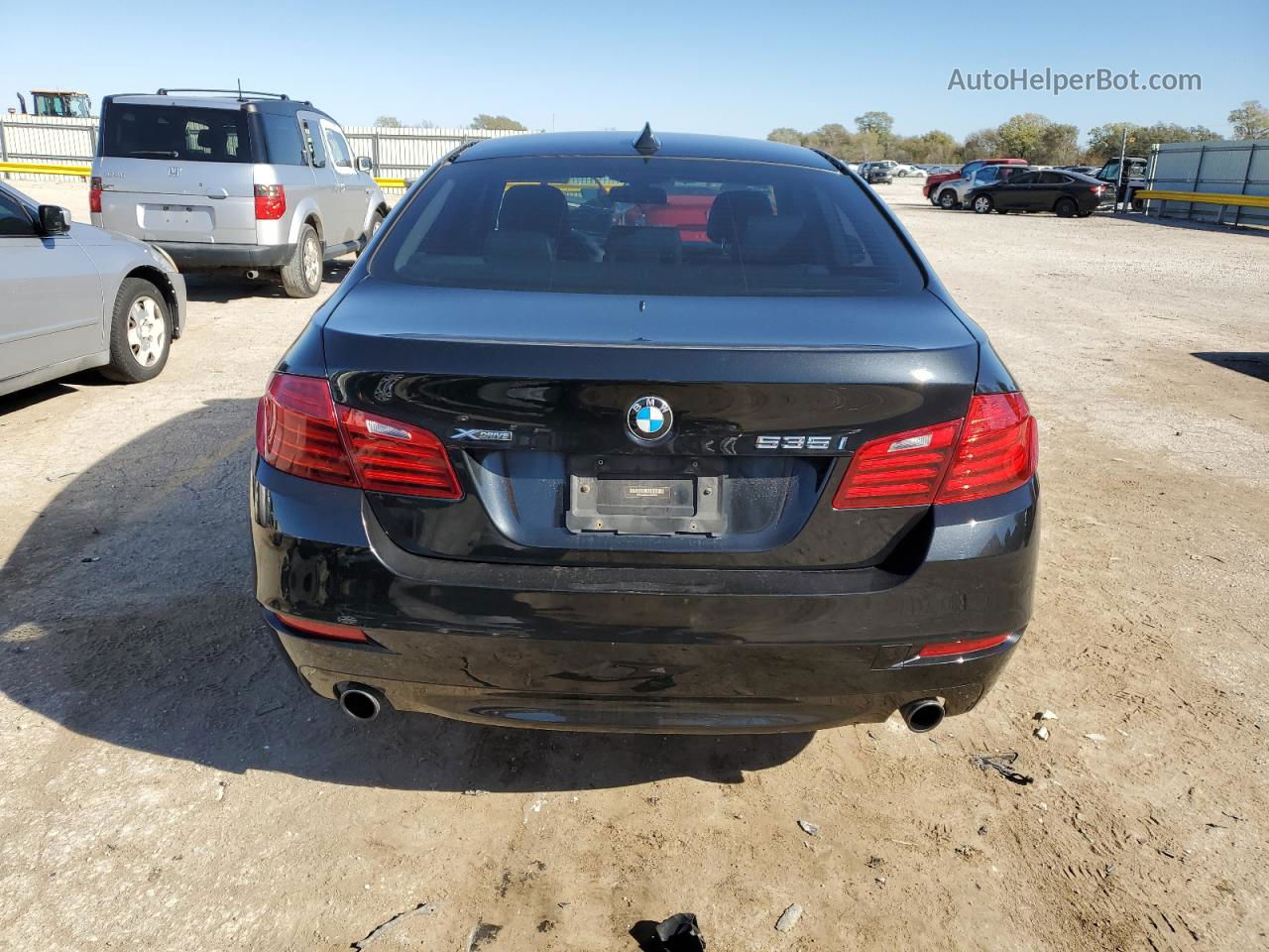 2014 Bmw 535 Xi Black vin: WBA5B3C59ED539156