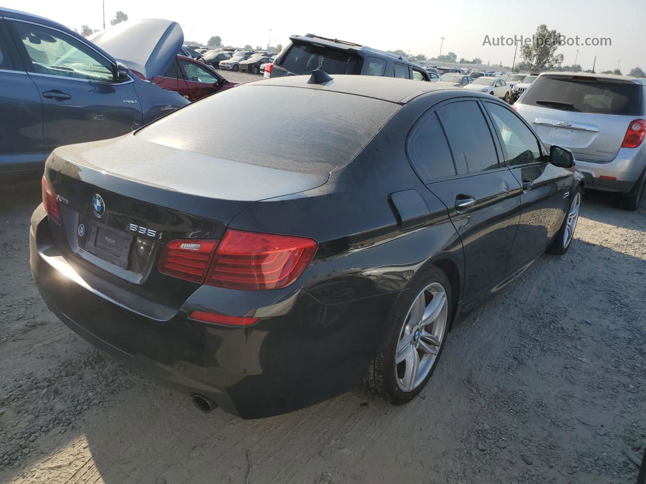 2016 Bmw 535 Xi Black vin: WBA5B3C5XGG256315