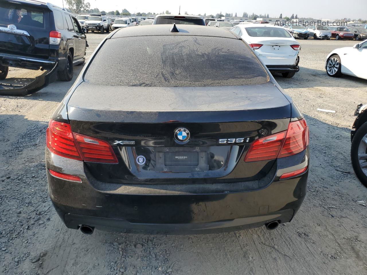 2016 Bmw 535 Xi Black vin: WBA5B3C5XGG256315