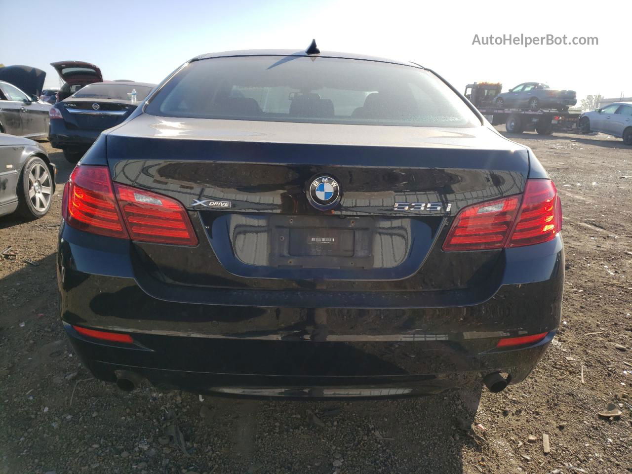 2016 Bmw 535 Xi Black vin: WBA5B3C5XGG257089