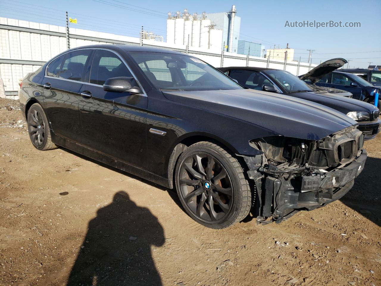 2016 Bmw 535 Xi Black vin: WBA5B3C5XGG257089