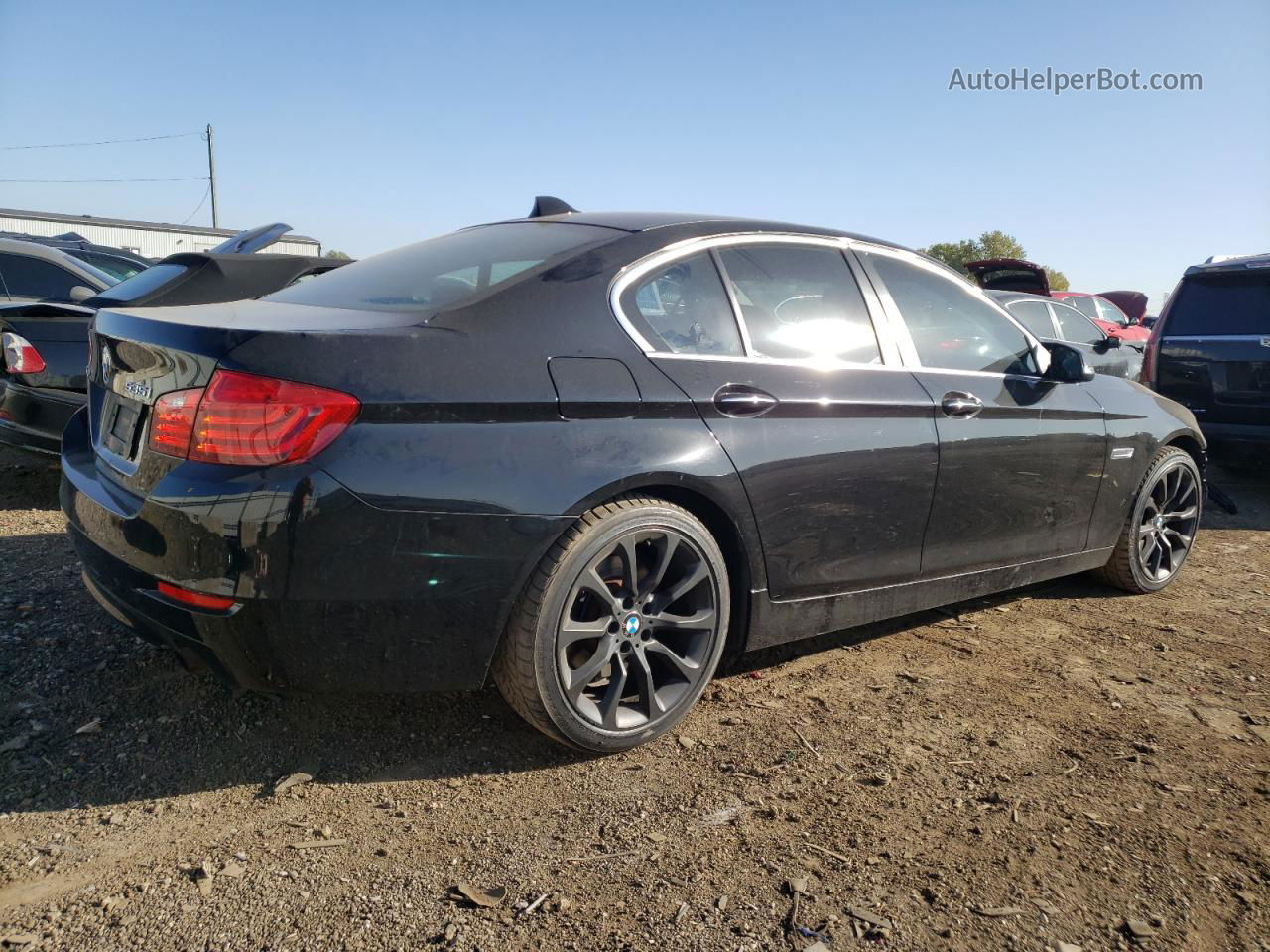 2016 Bmw 535 Xi Black vin: WBA5B3C5XGG257089