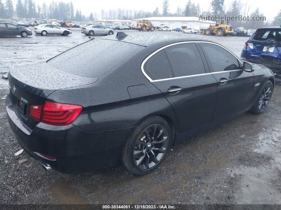 2016 Bmw 535i Xdrive Черный vin: WBA5B3C5XGG258548