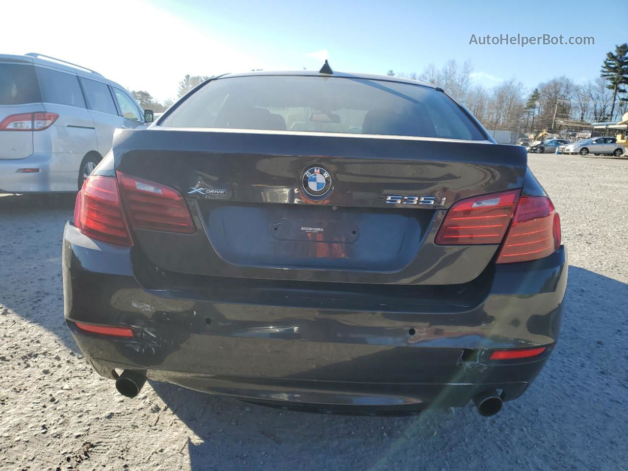 2016 Bmw 535 Xi Gray vin: WBA5B3C5XGG260798