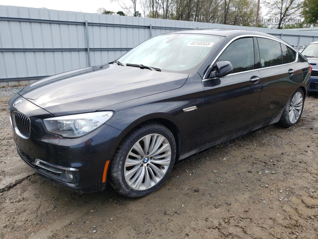 2017 Bmw 535 Igt Black vin: WBA5M2C3XHG811641