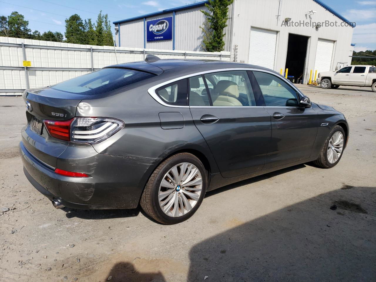 2016 Bmw 535 Igt Gray vin: WBA5M2C55GG499079