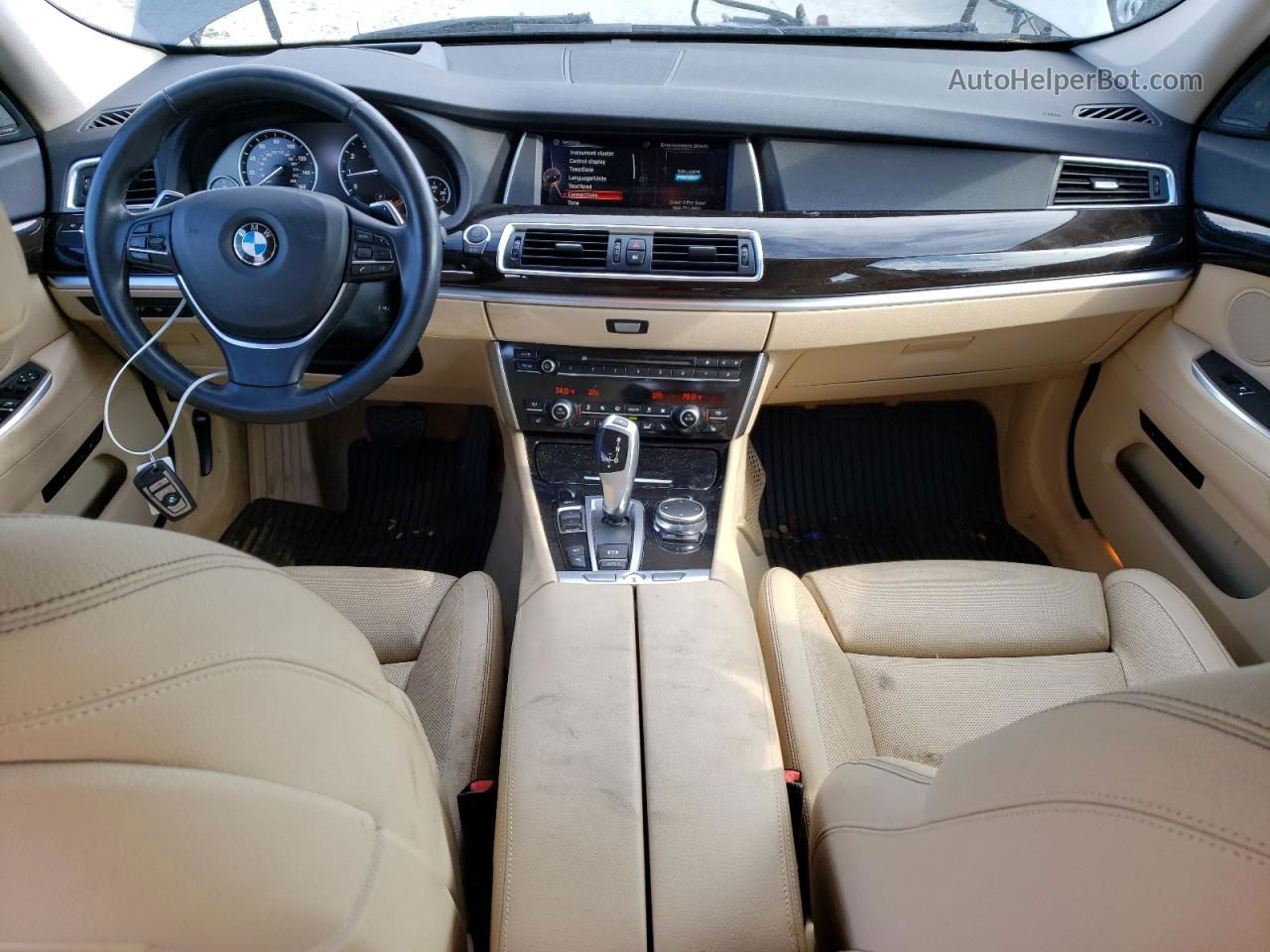 2016 Bmw 535 Igt Серый vin: WBA5M2C55GG499079