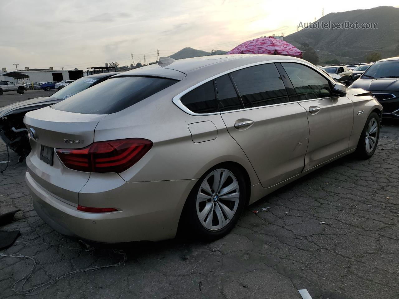 2014 Bmw 535 Igt Gold vin: WBA5M2C57ED085543