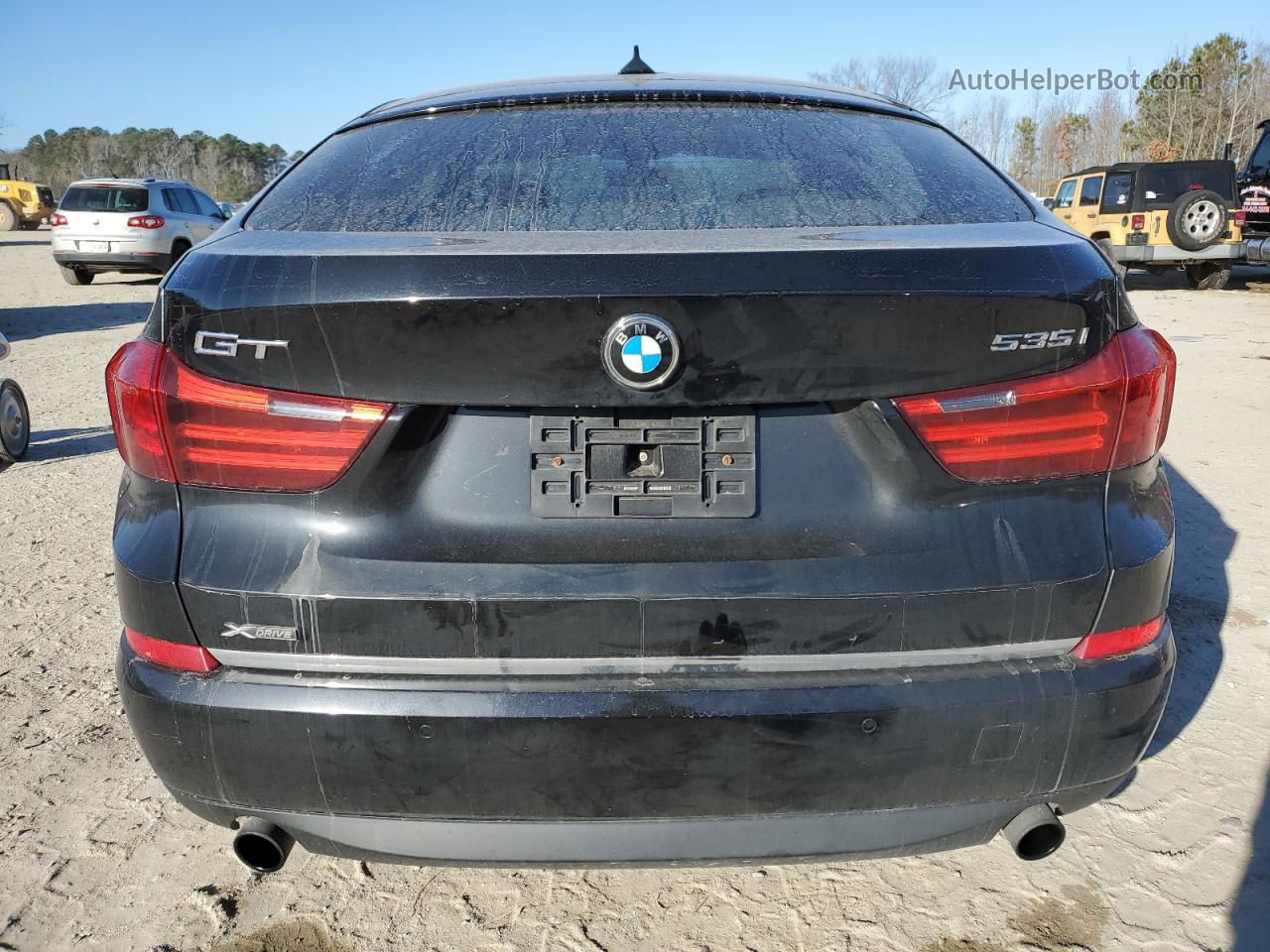 2014 Bmw 535 Xigt Black vin: WBA5M4C50ED183339