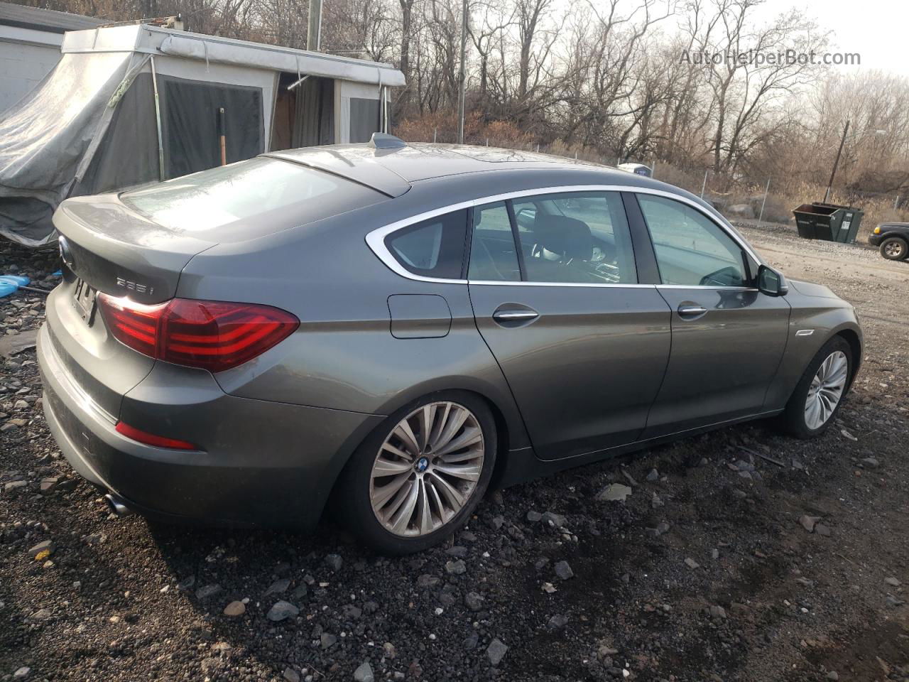 2014 Bmw 535 Xigt Угольный vin: WBA5M4C51ED183687