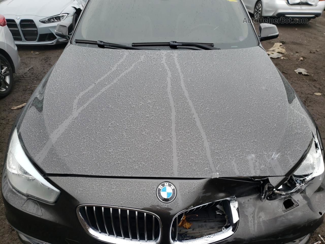 2014 Bmw 535 Xigt Черный vin: WBA5M4C56ED183801